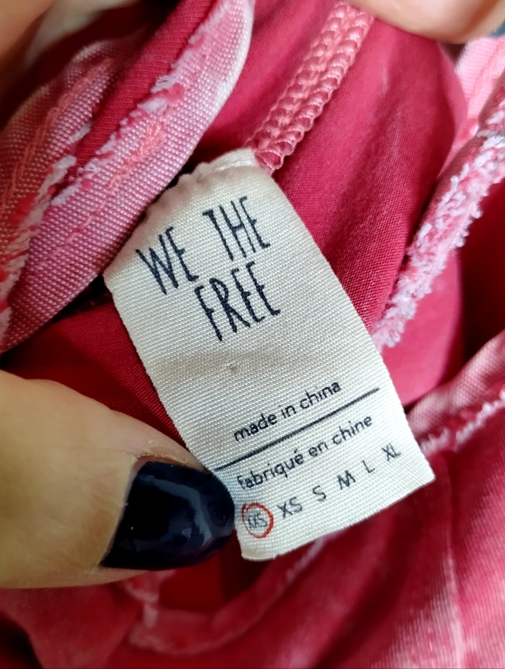 Free People Y2K We The Free Solid Mylo Tank Top Wine Pink Button Front Sz Xxs - Picture 6 of 9